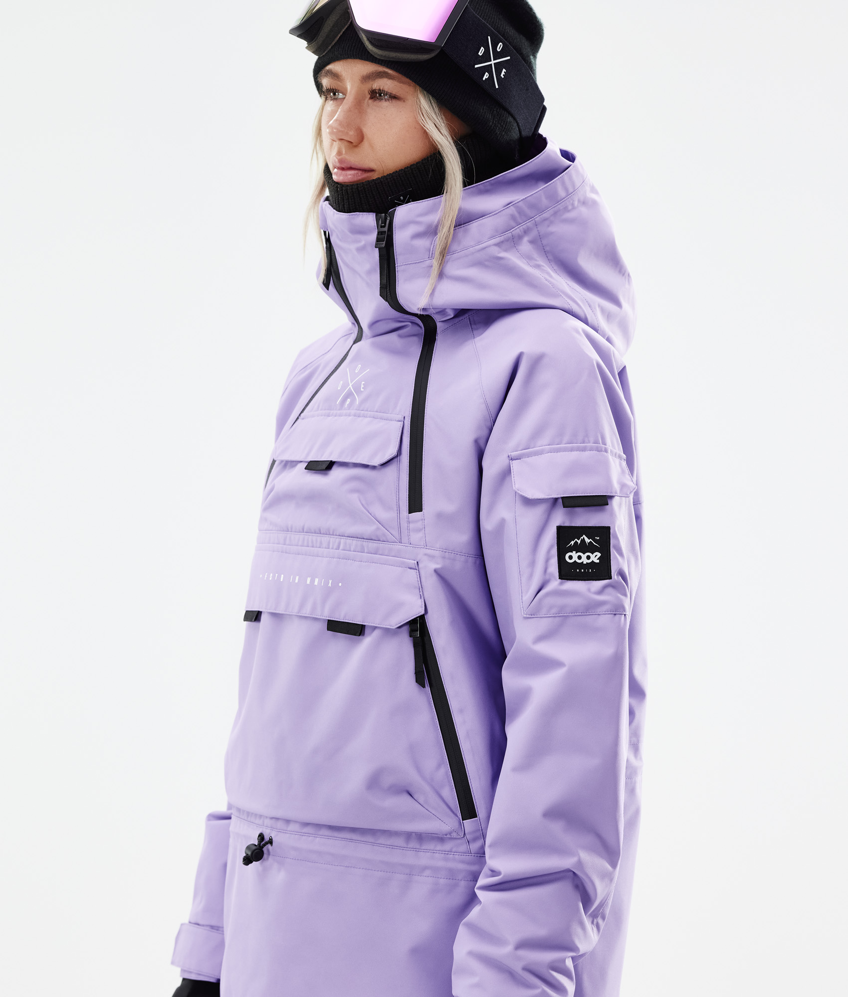 Dope Akin W 2021 Snowboard Jacket Women Faded Violet