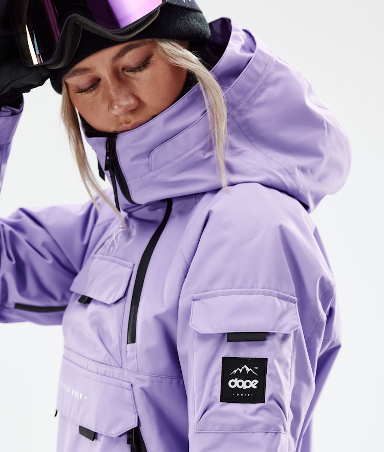 Akin W 2021 Ski jas Dames Faded Violet, Afbeelding 3 van 11