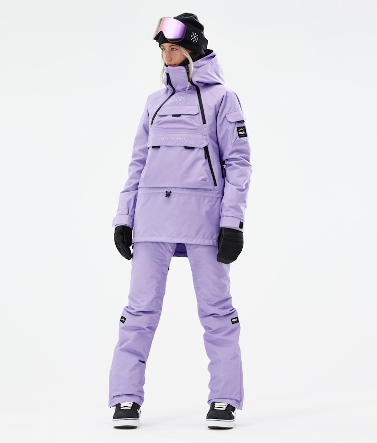 Dope Akin W 2021 Chaqueta Snowboard Mujer Faded Violet, Imagen 4 de 11