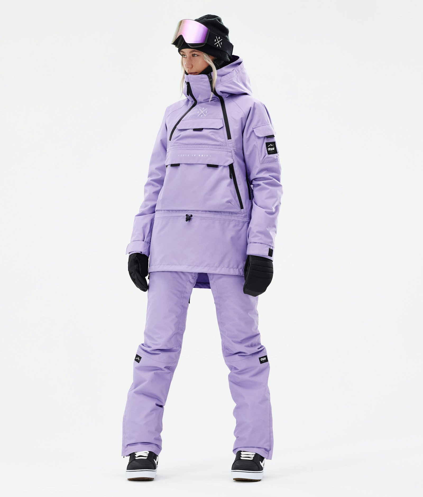 Dope Akin W 2021 Snowboard jas Dames Faded Violet