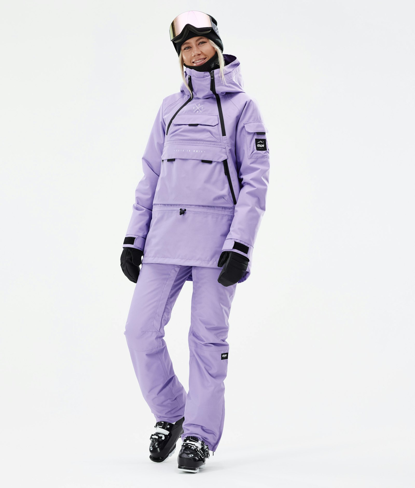Dope Akin W 2021 Ski jas Dames Faded Violet