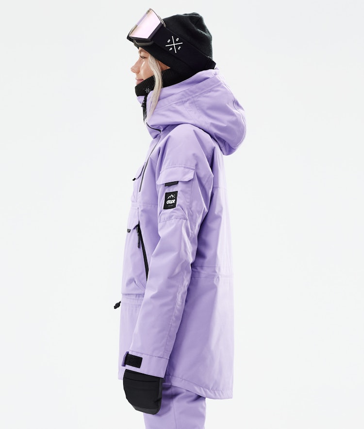 Akin W 2021 Ski jas Dames Faded Violet, Afbeelding 7 van 11