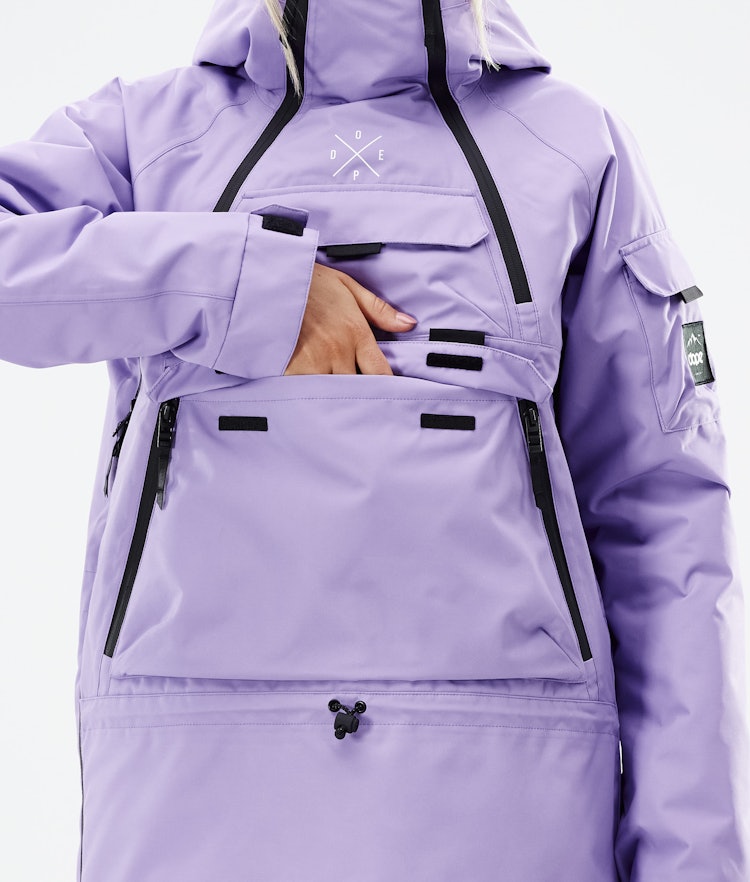 Akin W 2021 Chaqueta Snowboard Mujer Faded Violet