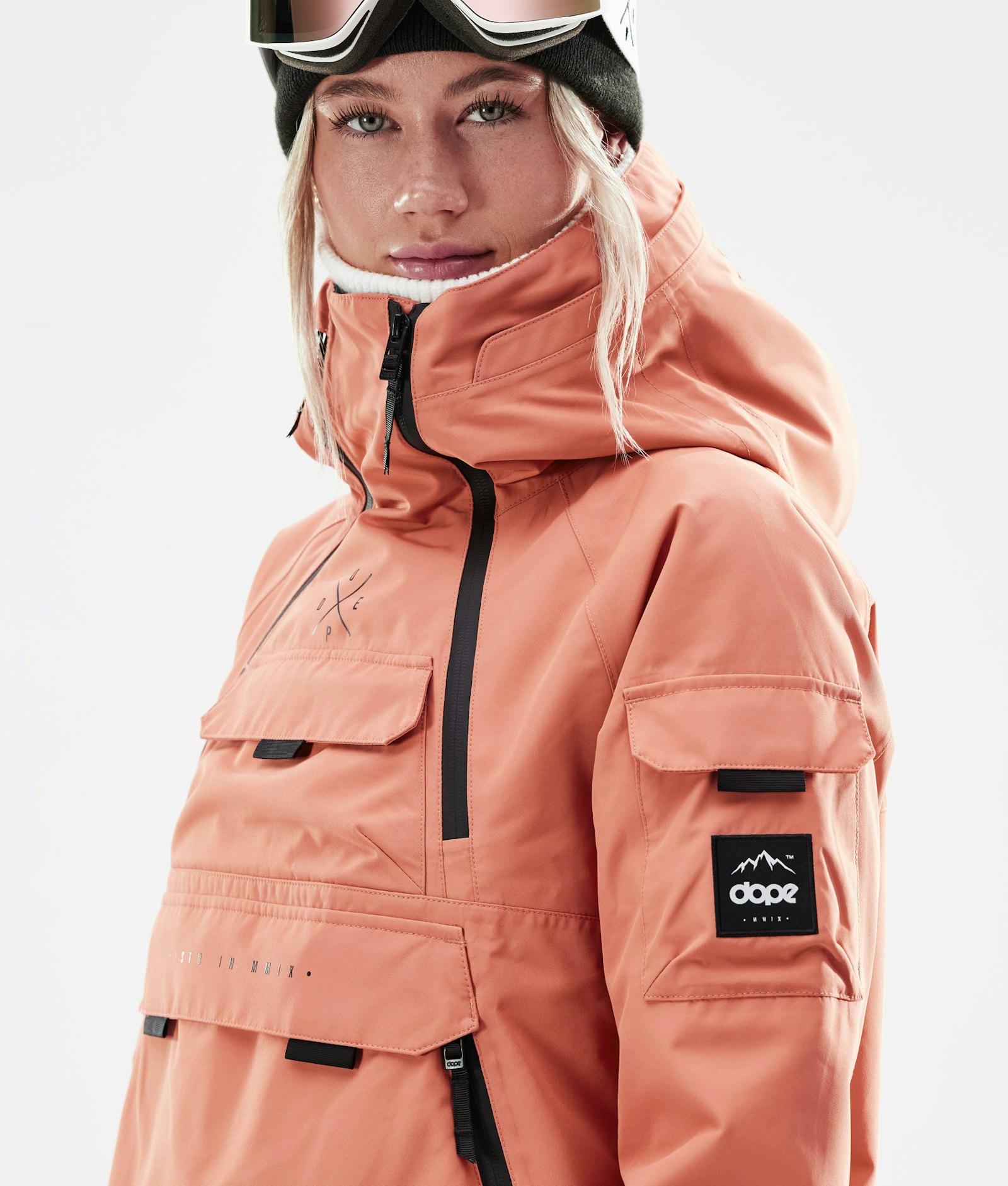 Dope Akin W 2021 Skijacke Damen Peach