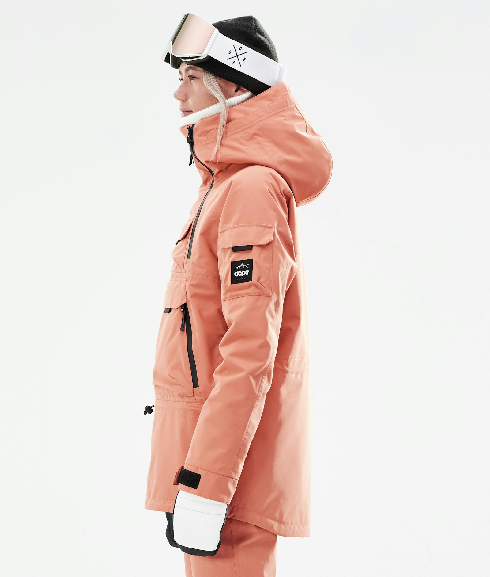 Akin W 2021 Snowboard Jacket Women Peach Renewed, Image 7 of 11