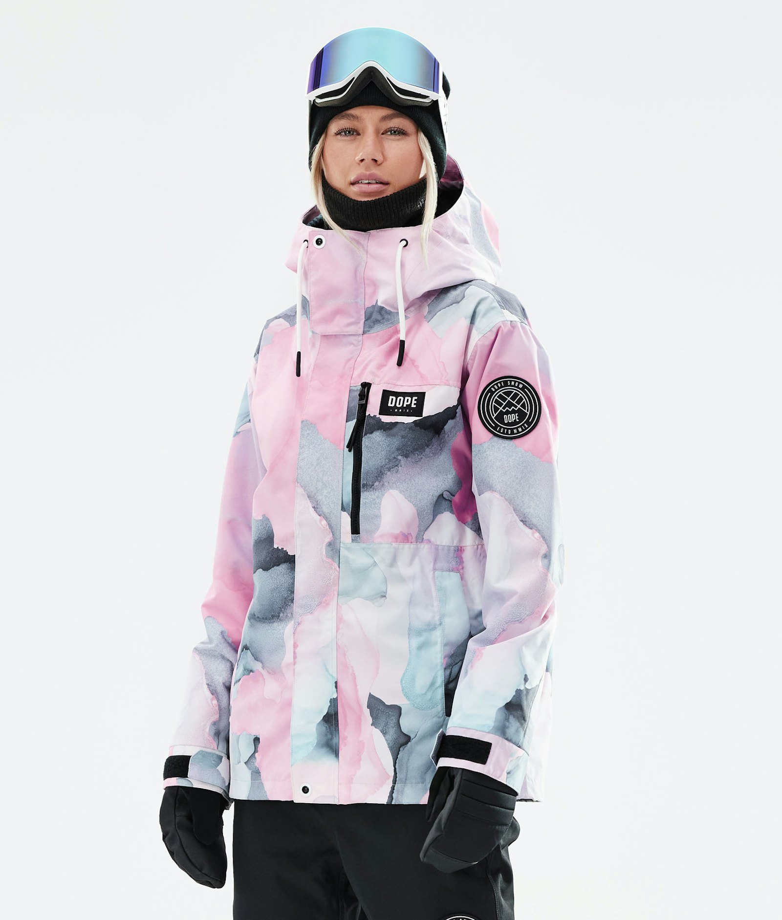 Dope Blizzard W 2021 Full Women Blot Snowboard Zip Jacket