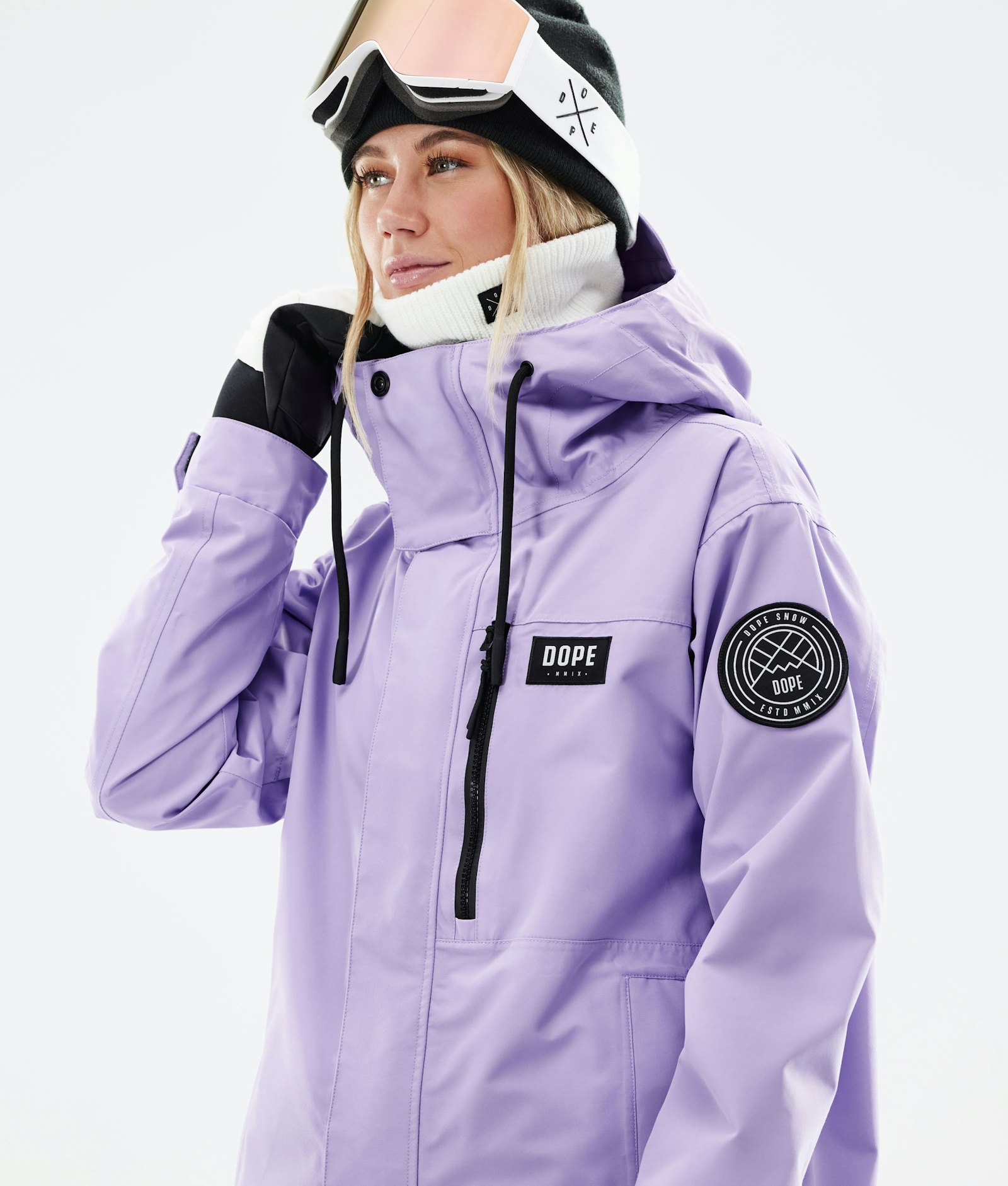 Dope Blizzard W Full Zip 2021 Ski Jacket Women Faded Violet