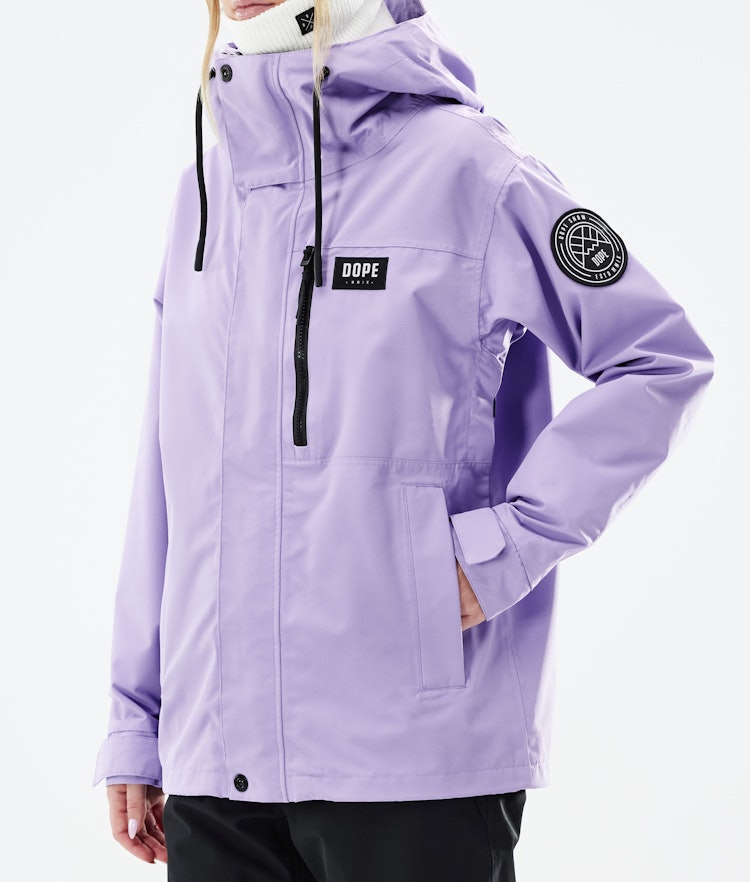 Dope Blizzard W Full Zip 2021 Snowboard Jacket Women Faded Violet