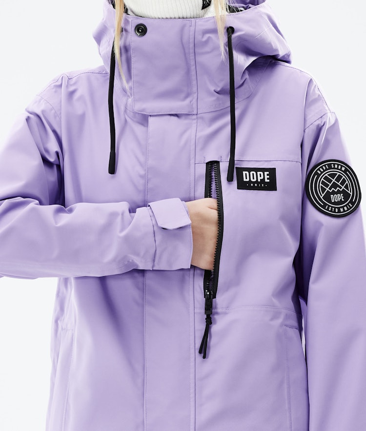 Dope Blizzard W Full Zip 2021 Chaqueta Snowboard Mujer Faded Violet