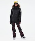 Dope Blizzard W Full Zip 2021 Snowboard Jacket Women Black Renewed, Image 4 of 11