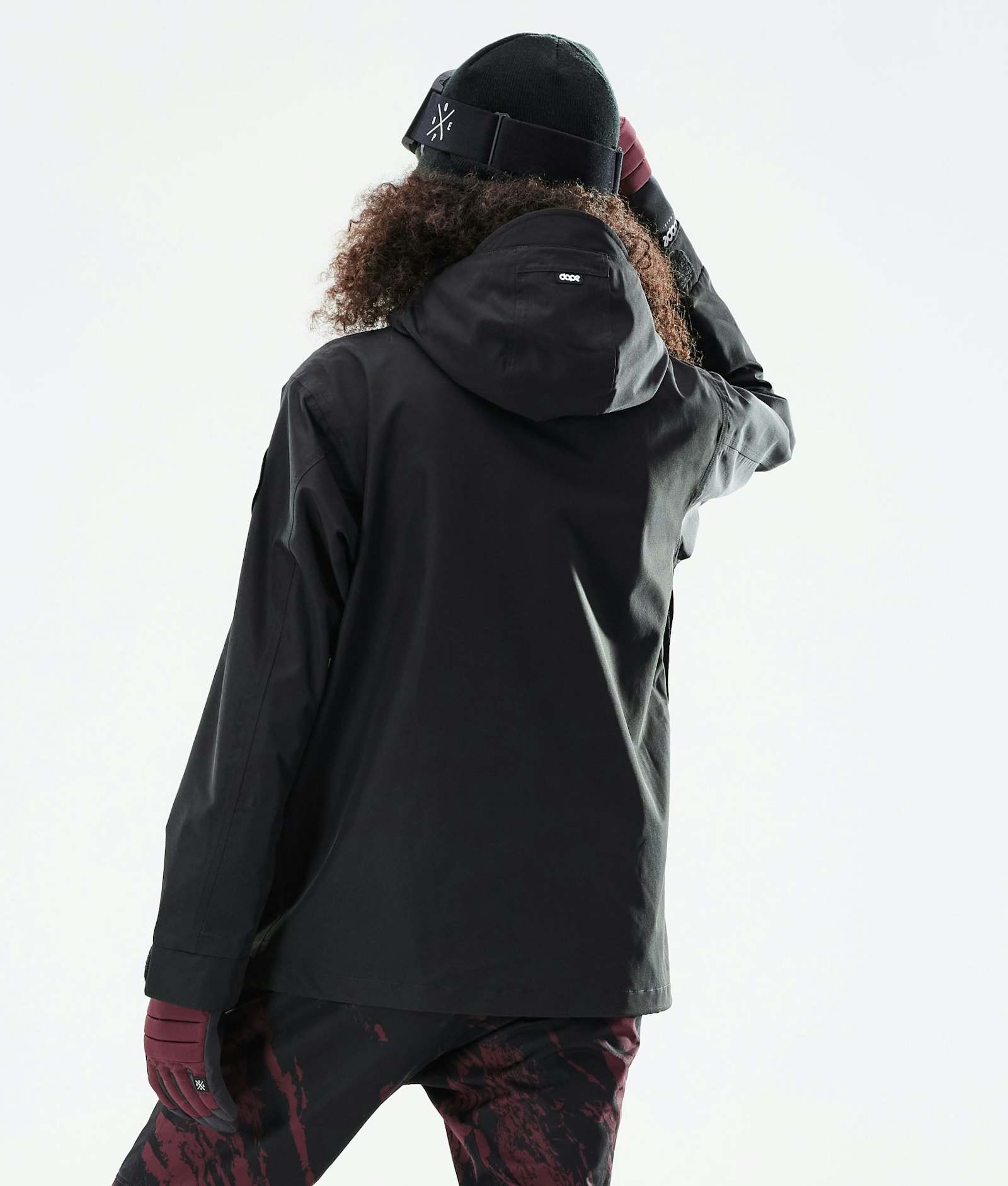 Dope Blizzard W Full Zip 2021 Snowboard Jacket Women Black Renewed, Image 8 of 11