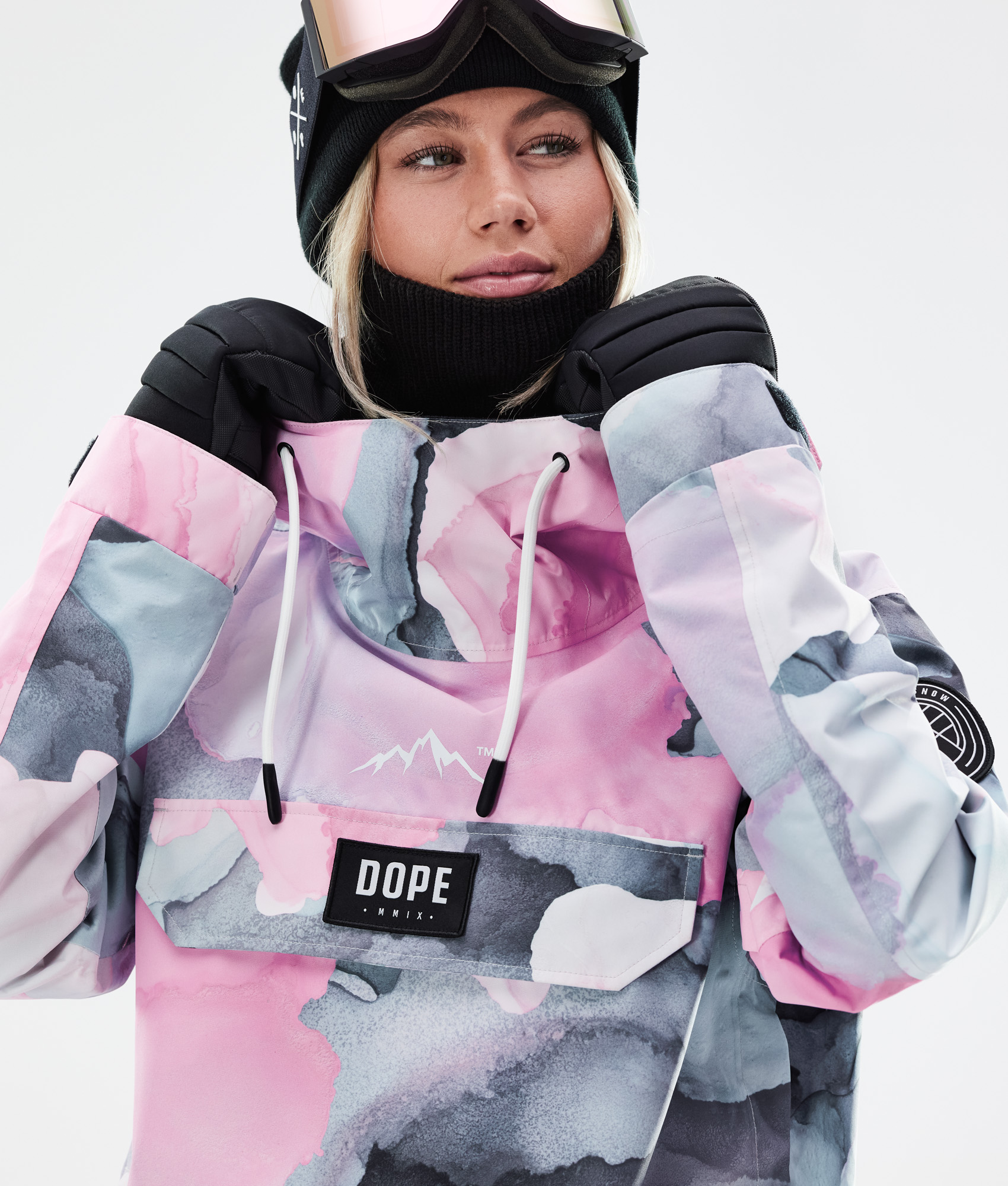 Veste de ski online rose femme