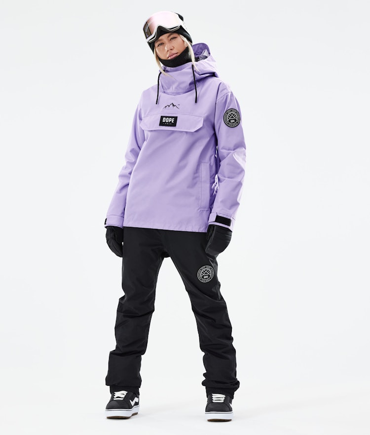 Dope Blizzard W 2021 Chaqueta Snowboard Mujer Faded Violet