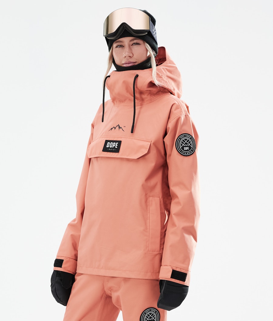 Dope Blizzard PO W Snowboard Jacket Peach