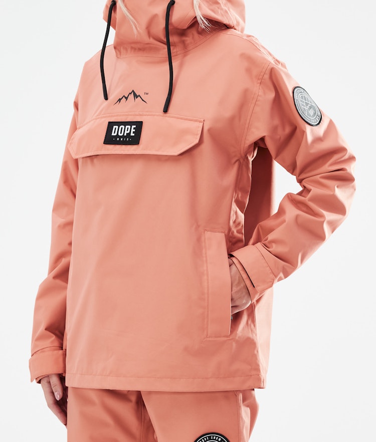 Dope Blizzard W 2021 Snowboard Jacket Women Peach