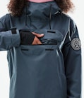 Dope Blizzard W 2021 Snowboard Jacket Women Metal Blue