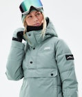 Dope Puffer W 2021 Ski Jacket Women Faded Green