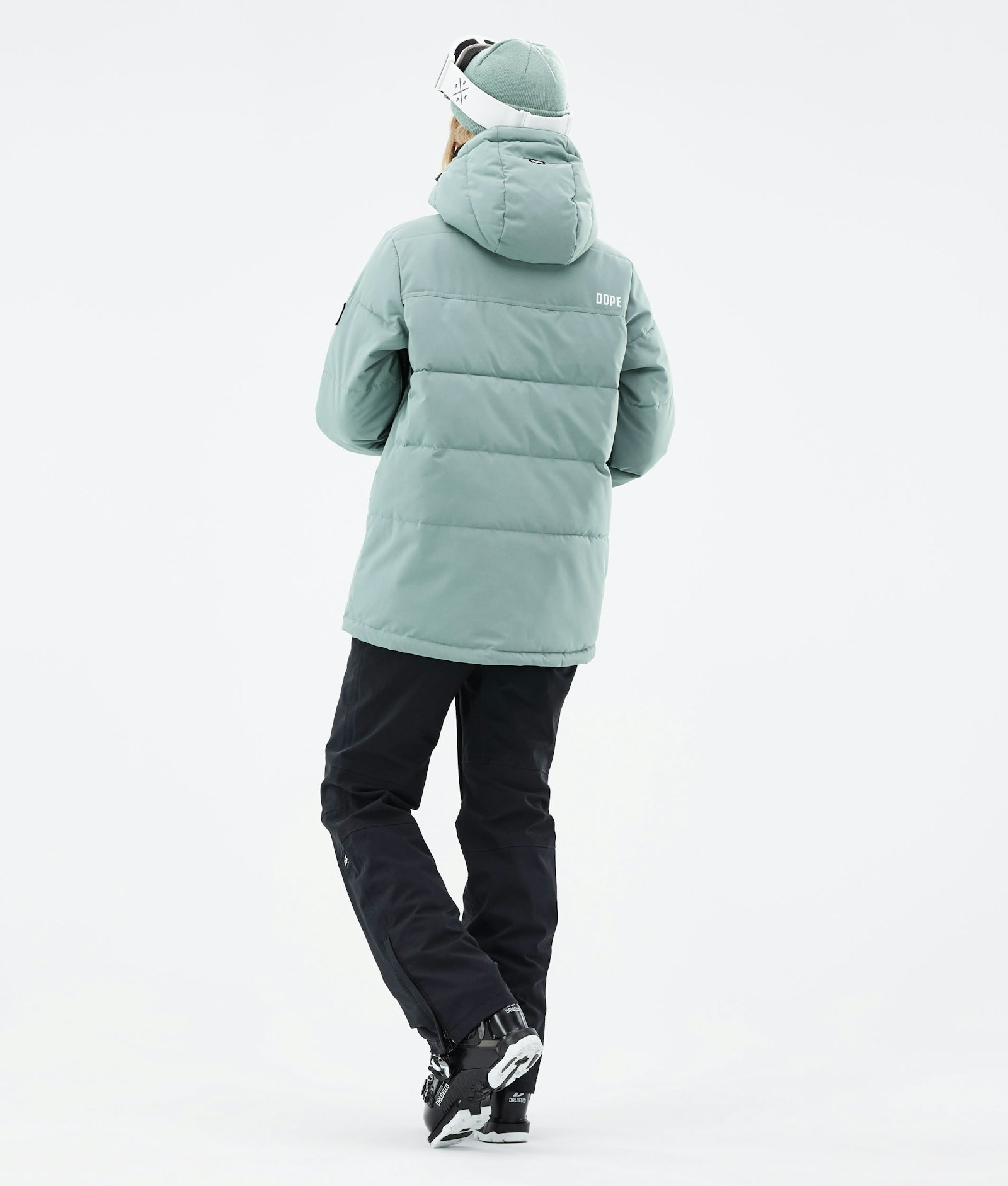Dope Puffer W 2021 Giacca Sci Donna Faded Green