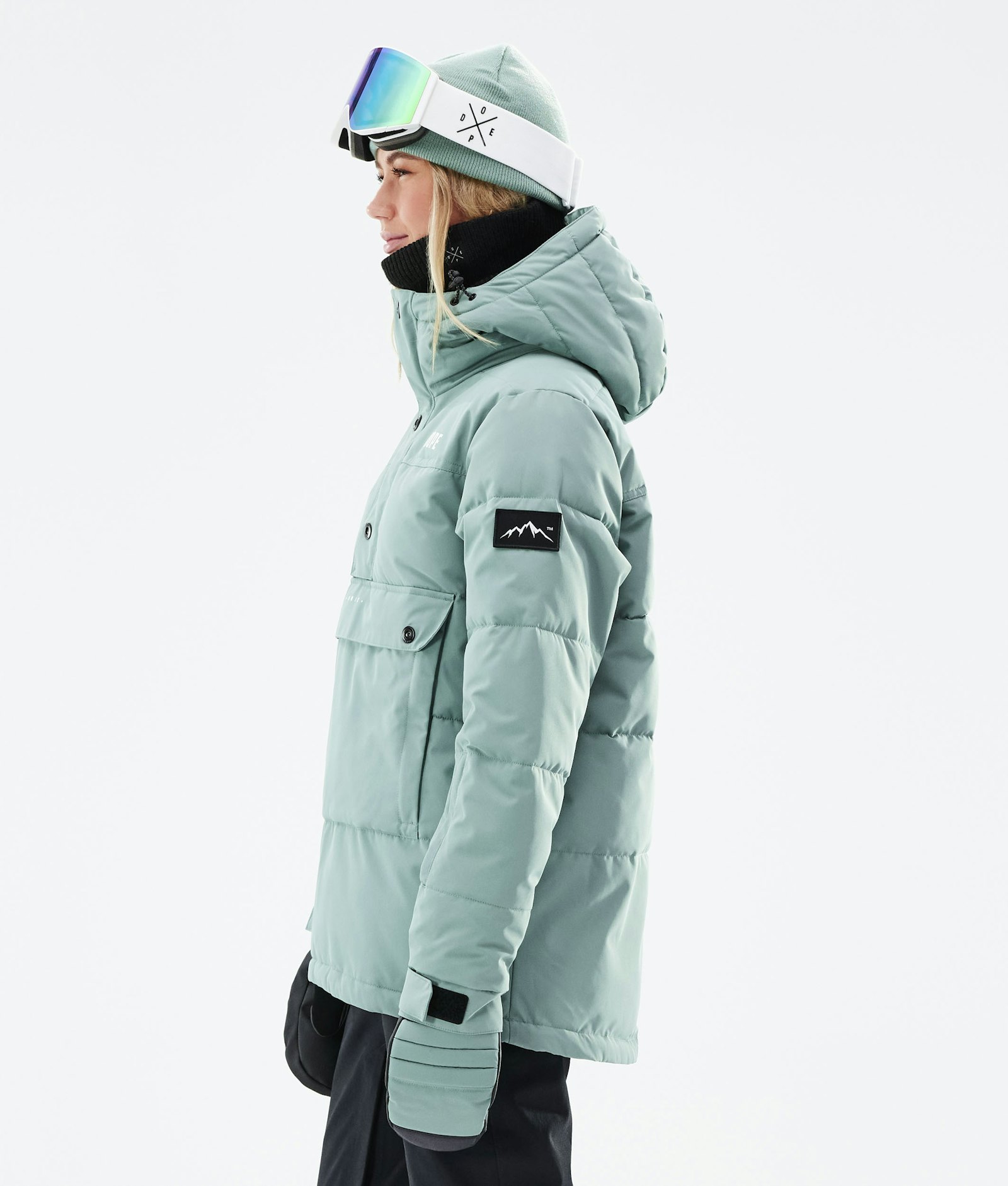 Dope Puffer W 2021 Chaqueta Esquí Mujer Faded Green