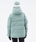 Dope Puffer W 2021 Snowboard Jacket Women Faded Green