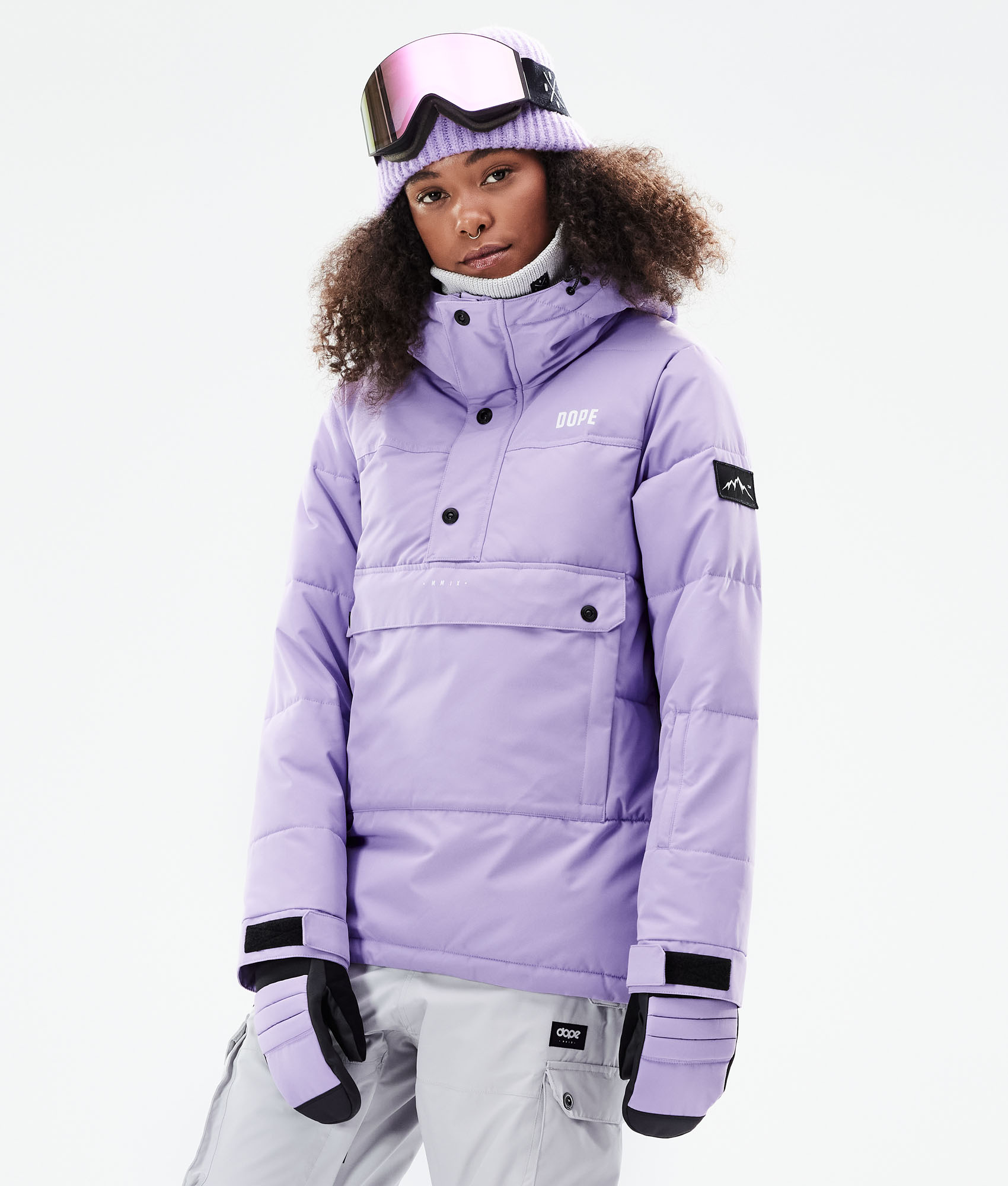 ESPECIAL ROPA ESQUÍ Tsunami 91201 - Chaqueta de esquí mujer white/purple -  Private Sport Shop