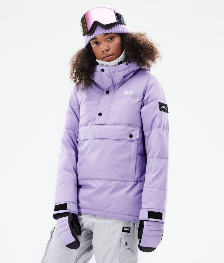 Dope Puffer W 2021 Veste de Ski Femme Faded Violet - Violet | Dopesnow FR