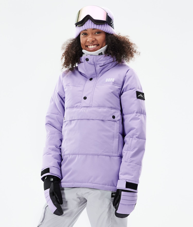 Puffer W 2021 Snowboard Jacket Women Faded Violet, Image 1 of 10