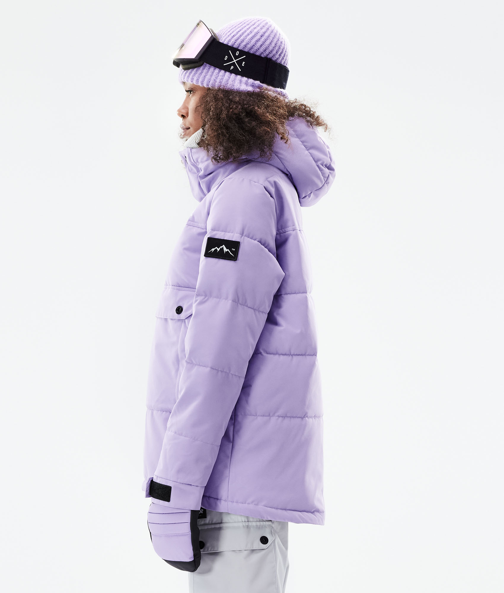 Dope Puffer W 2021 Snowboard Jacket Women Faded Violet | Dopesnow CA