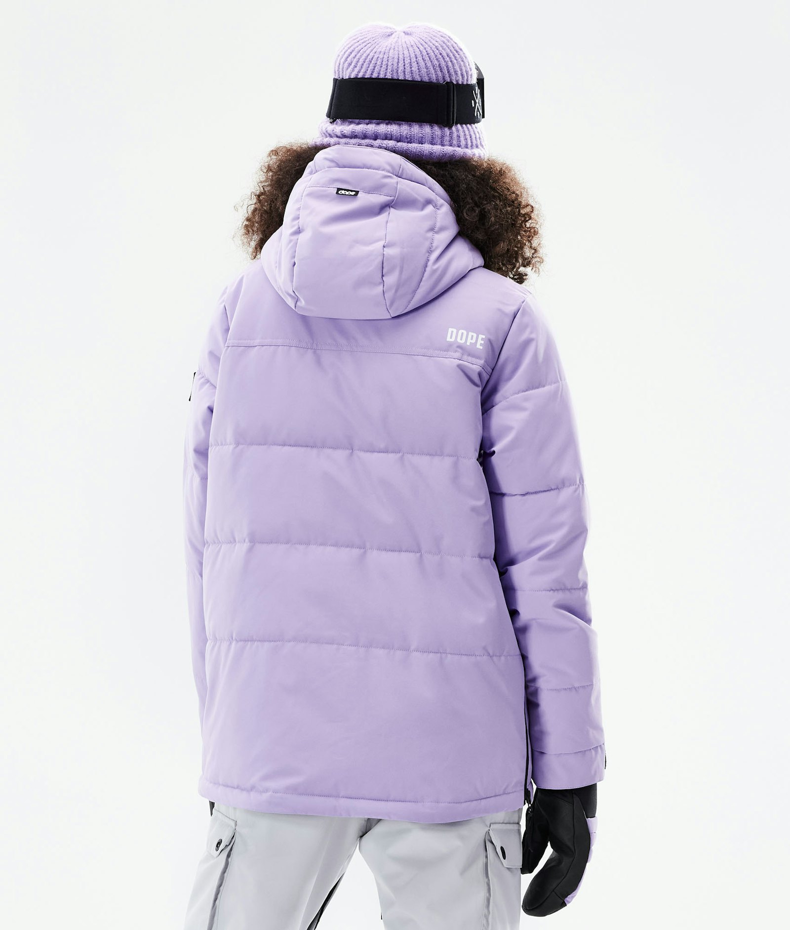Puffer W 2021 Manteau Ski Femme Faded Violet