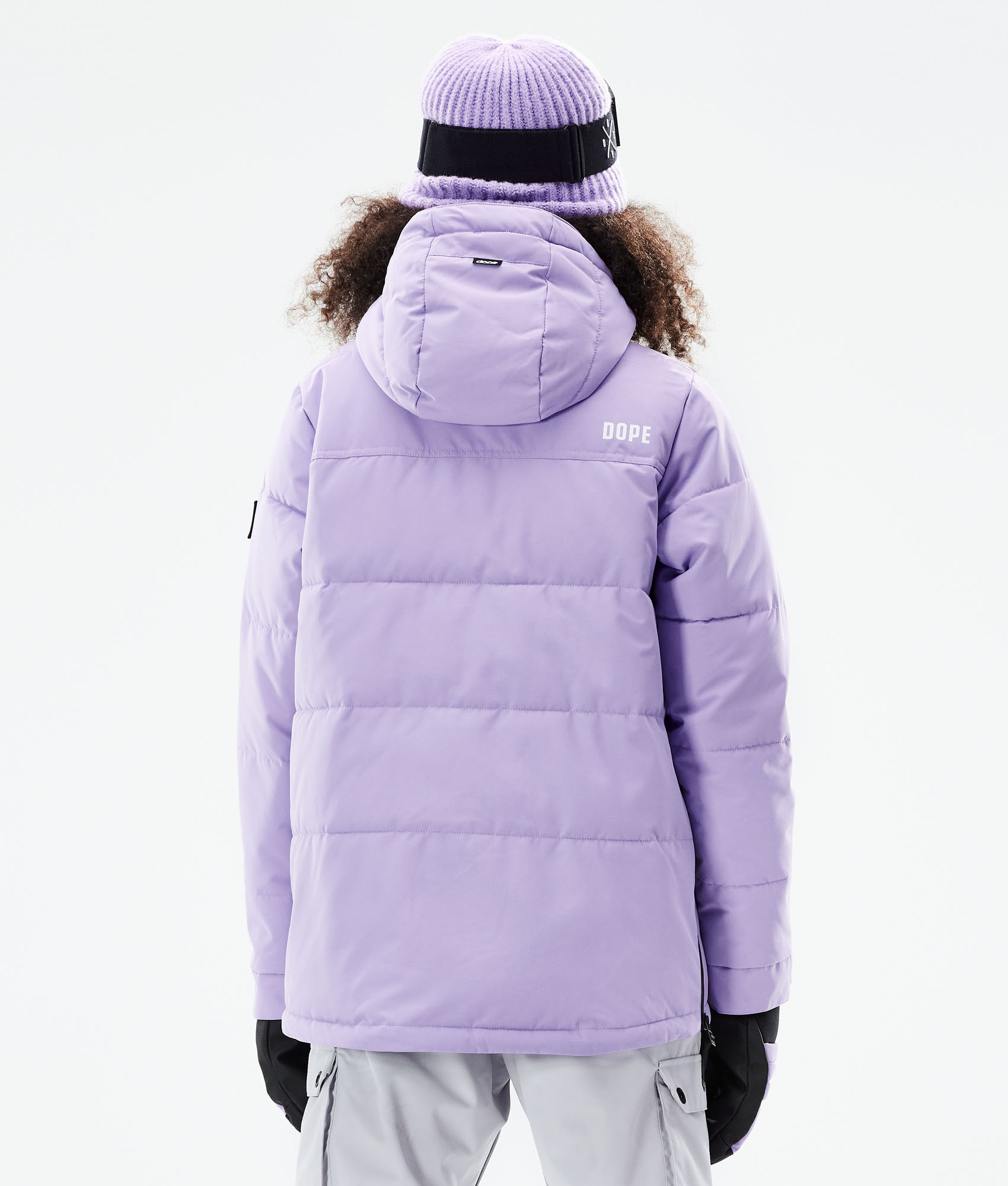 Dope Puffer W 2021 Snowboard Jacket Women Faded Violet | Dopesnow CA