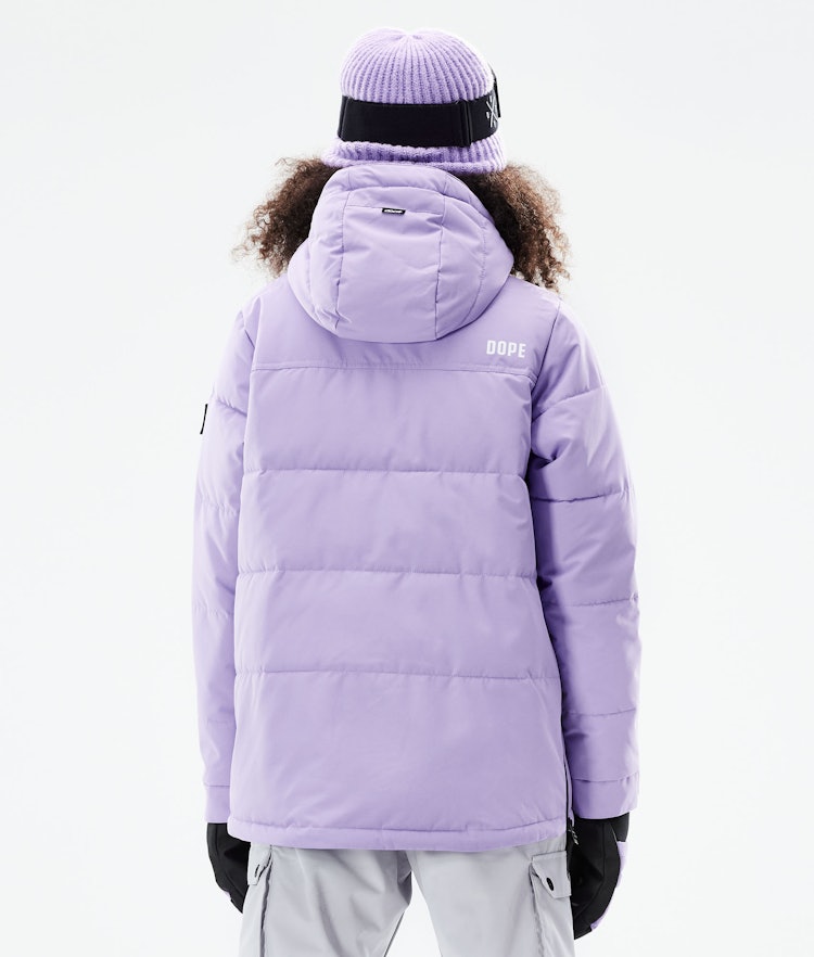 Puffer W 2021 Snowboard Jacket Women Faded Violet, Image 3 of 10