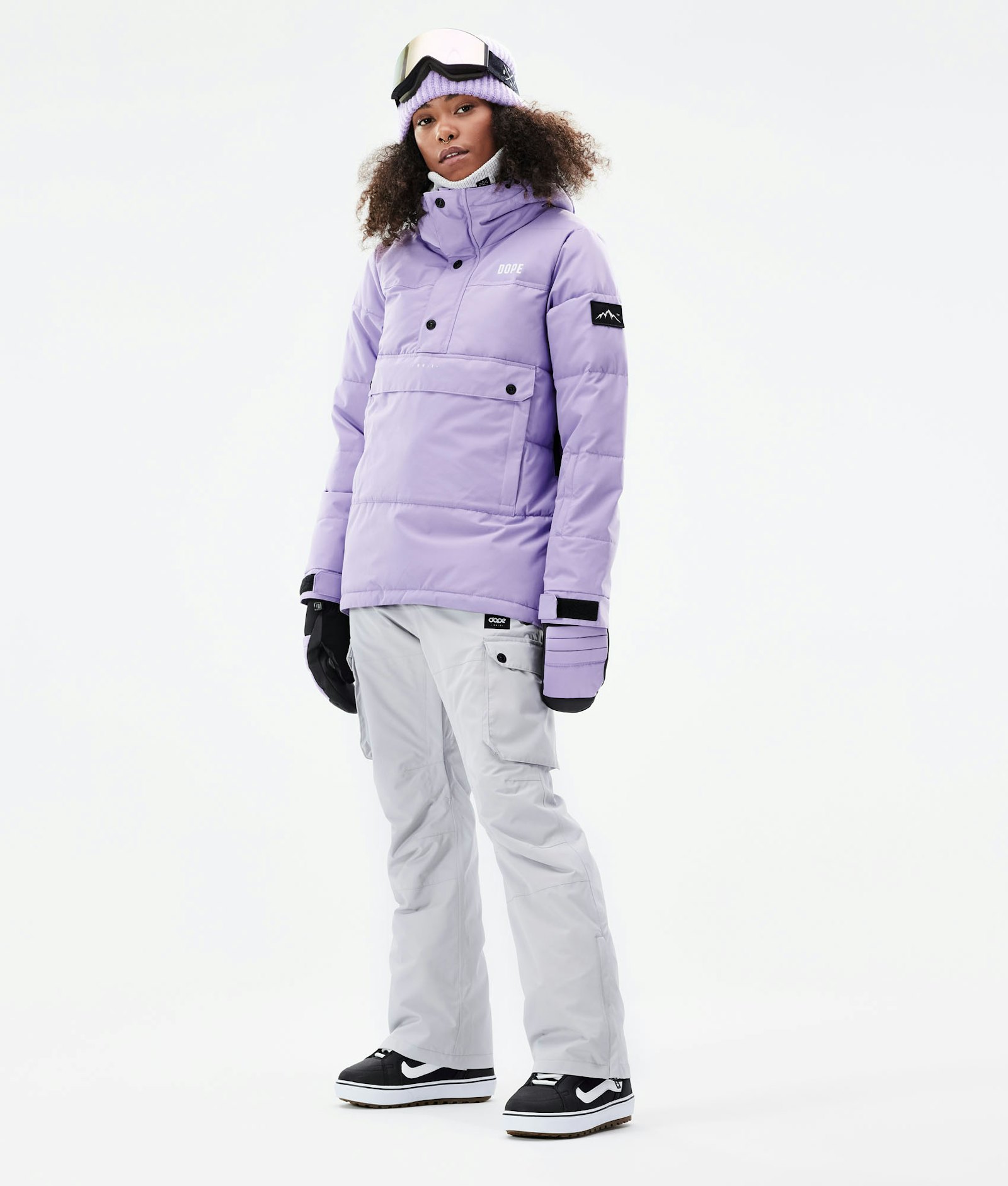 Dope Puffer W 2021 Snowboard jas Dames Faded Violet