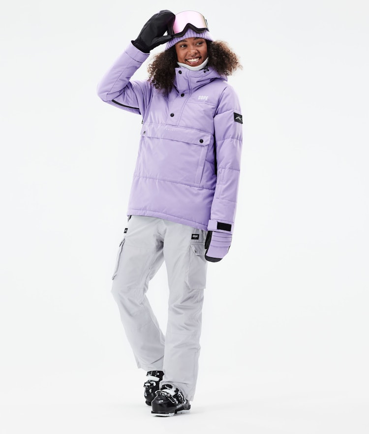 Dope Puffer W 2021 Ski jas Dames Faded Violet
