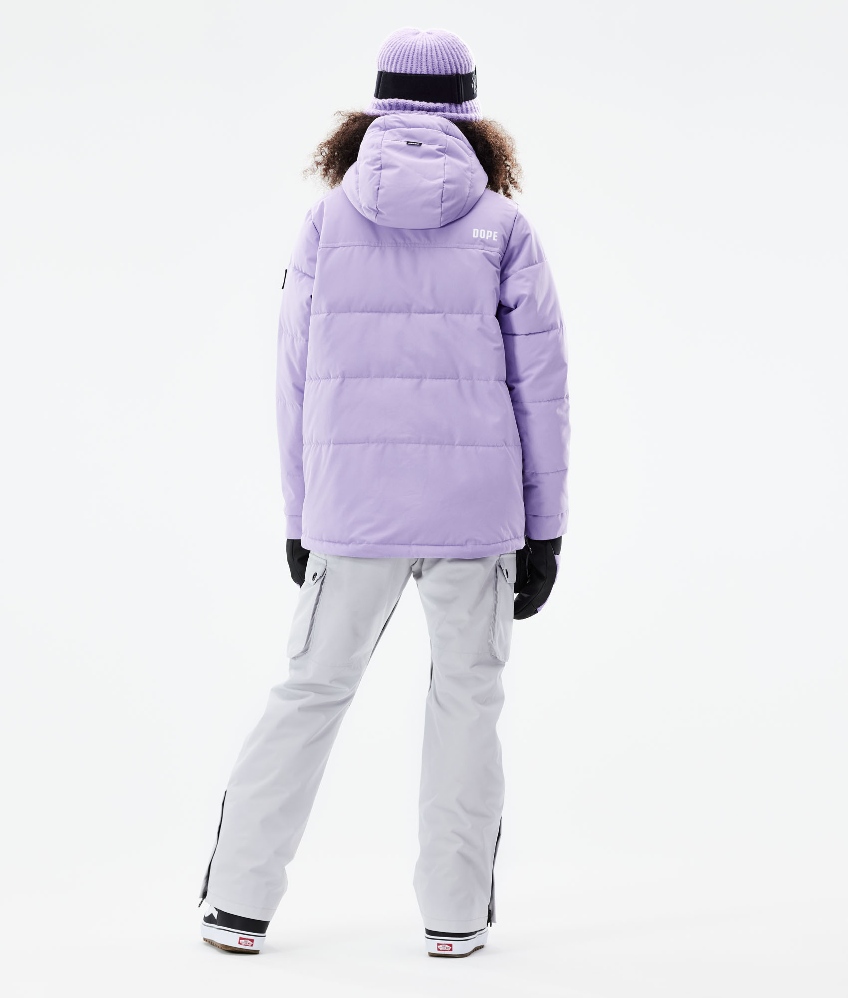 Dope Puffer W 2021 Snowboard Jacket Women Faded Violet | Dopesnow CA