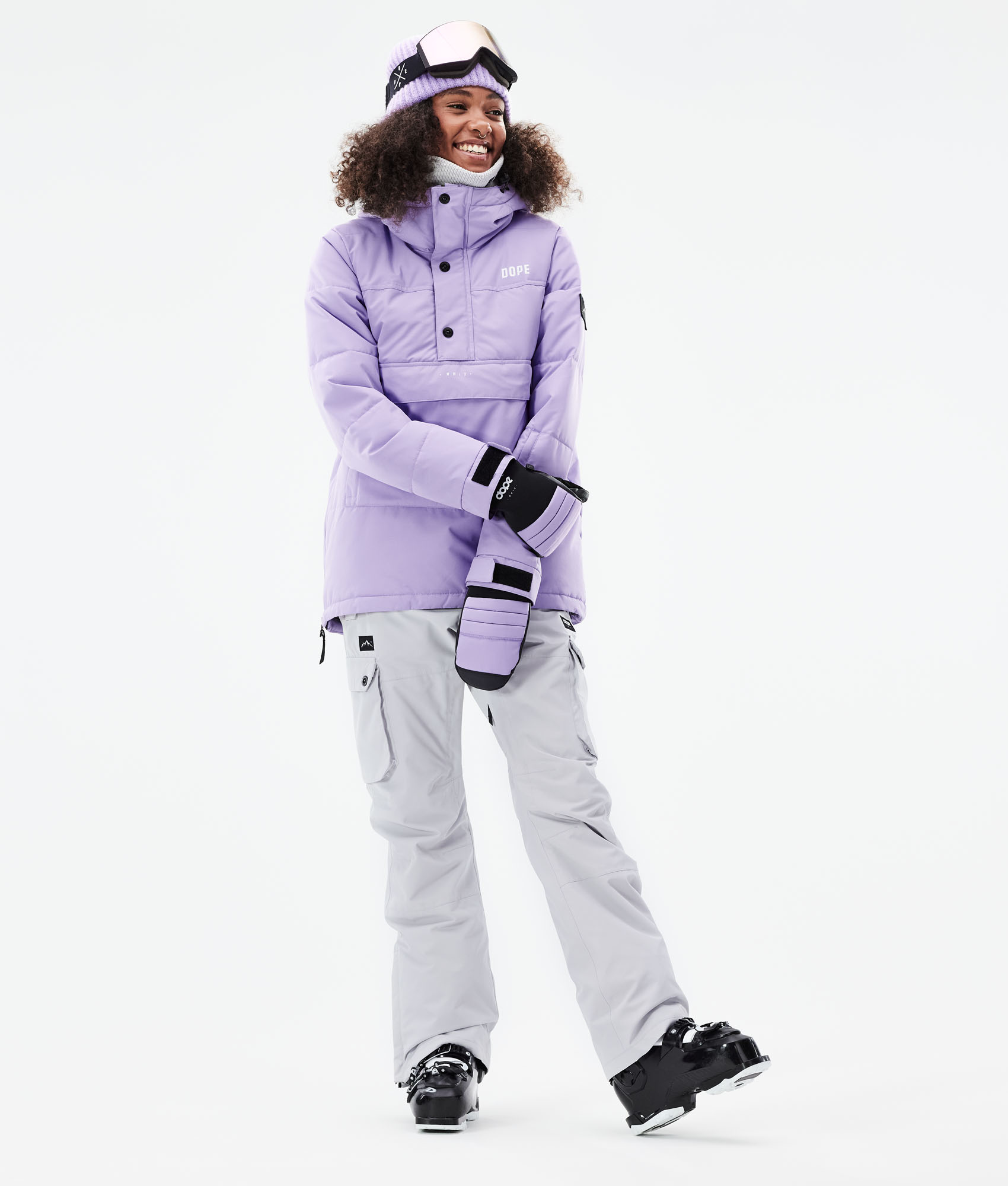 Dope Puffer W 2021 Ski Jacket Women Faded Violet | Dopesnow CA