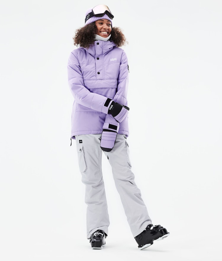 Puffer W 2021 Skijacke Damen Faded Violet, Bild 7 von 10