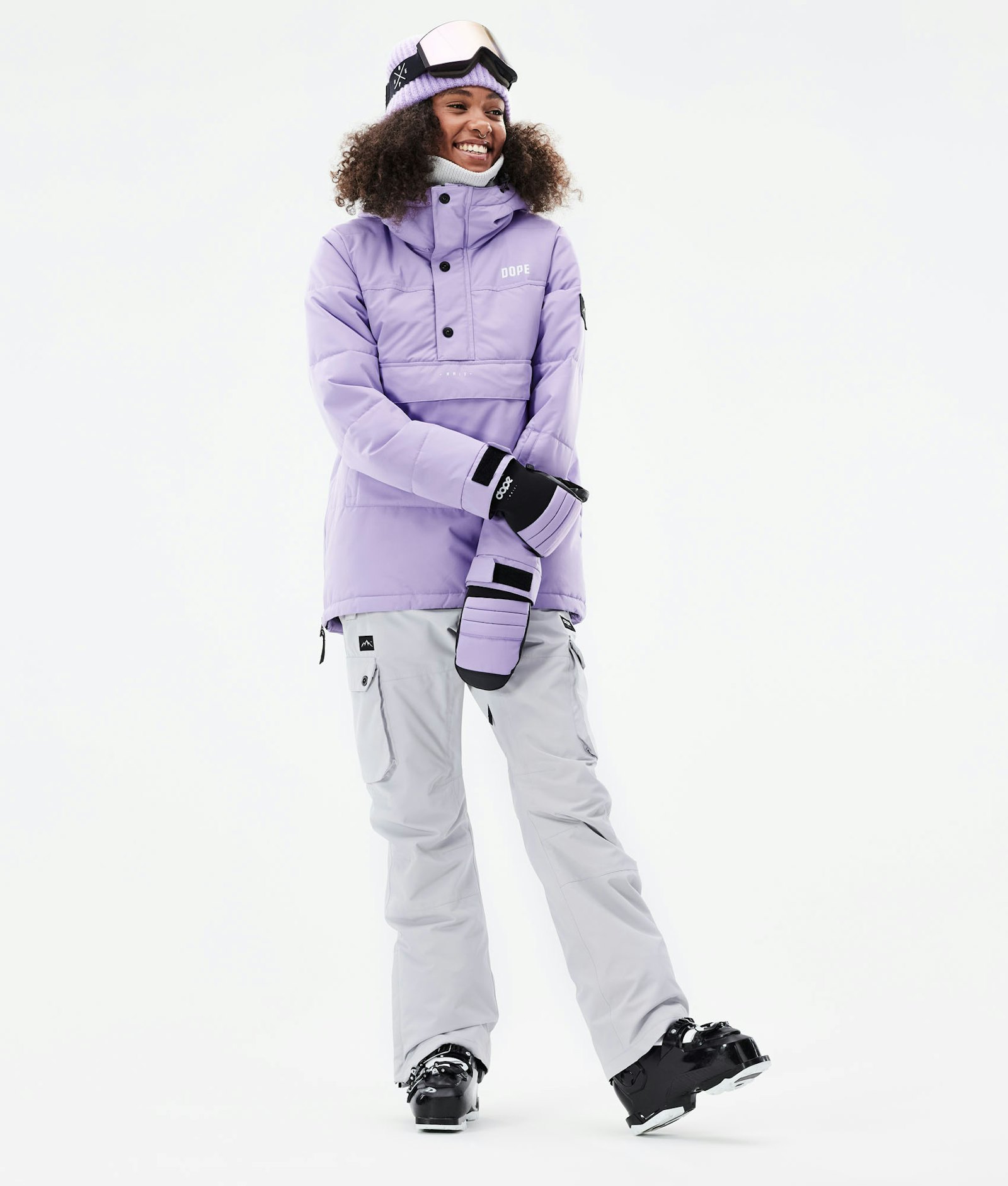 Dope Puffer W 2021 Ski Jacket Women Faded Violet