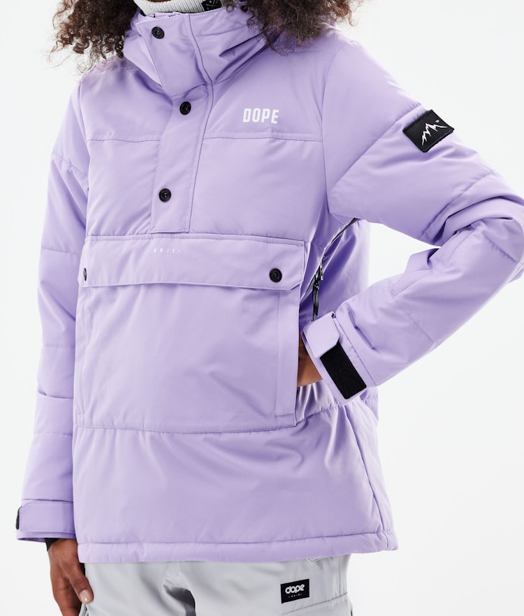 Dope Puffer W 2021 Snowboard Jacket Women Faded Violet