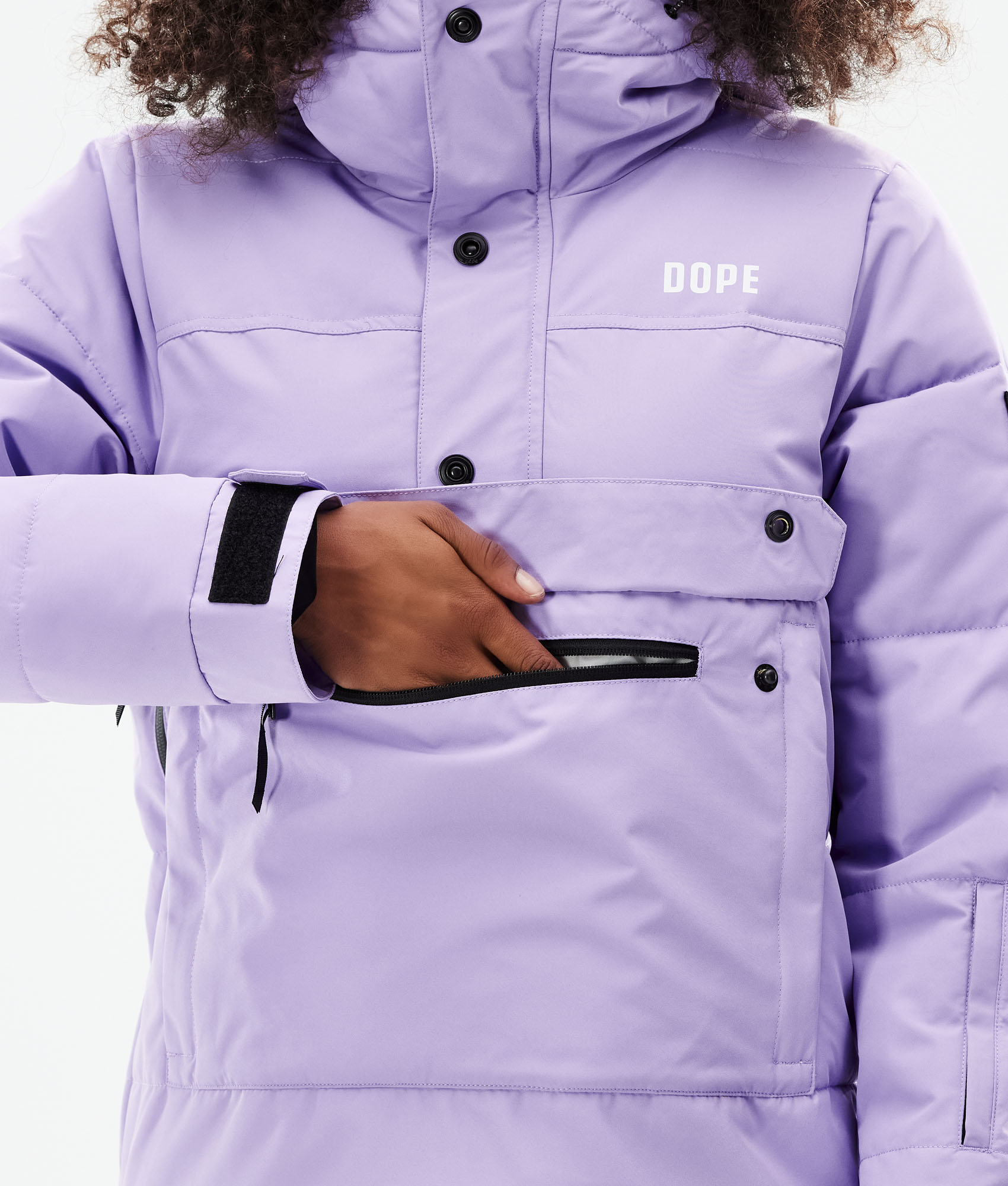 Dope Puffer W 2021 Snowboard Jacket Women Faded Violet | Dopesnow CA