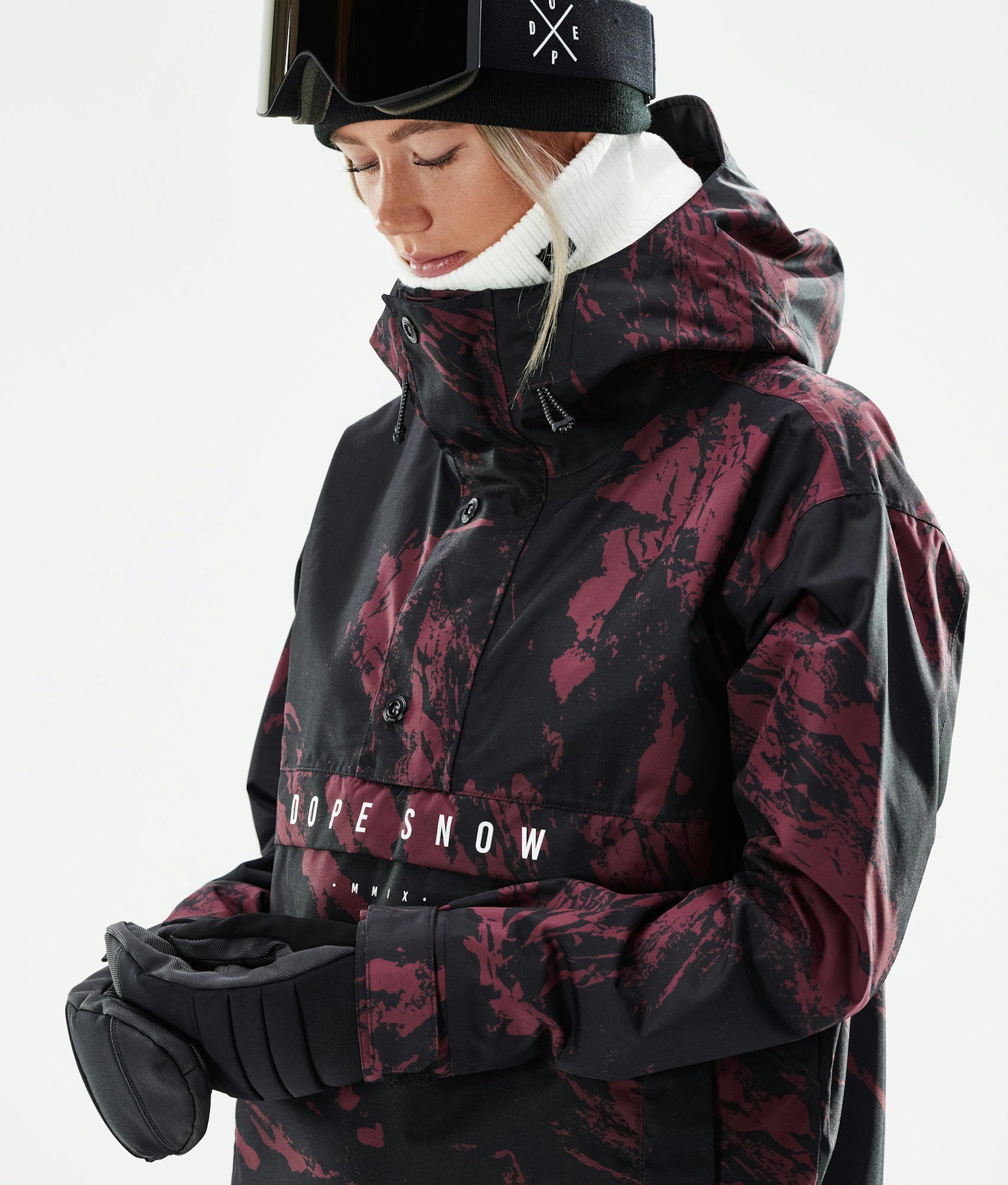 Legacy W 2021 Ski Jacket Women Paint Burgundy