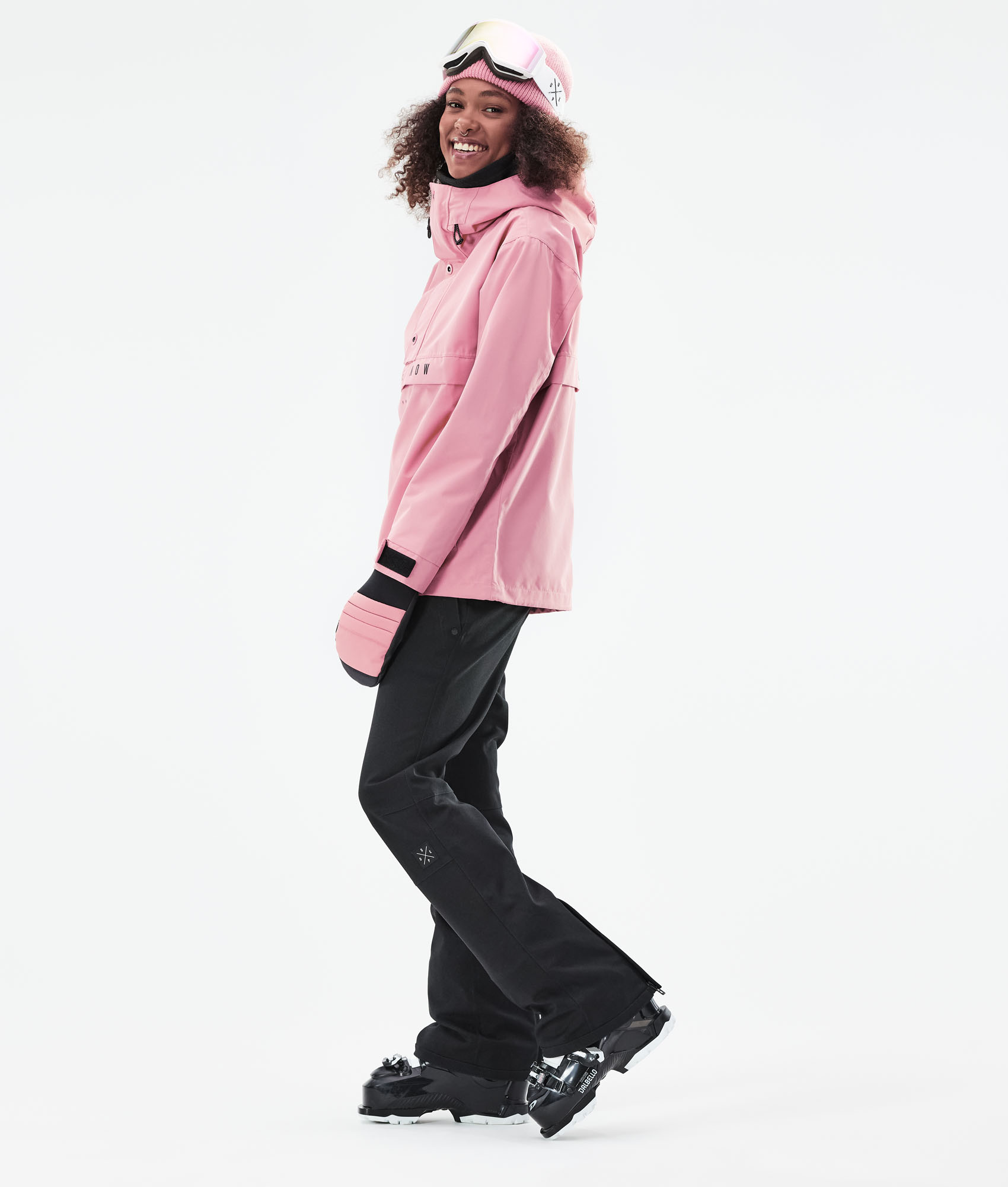 Pink snow jacket womens hot sale