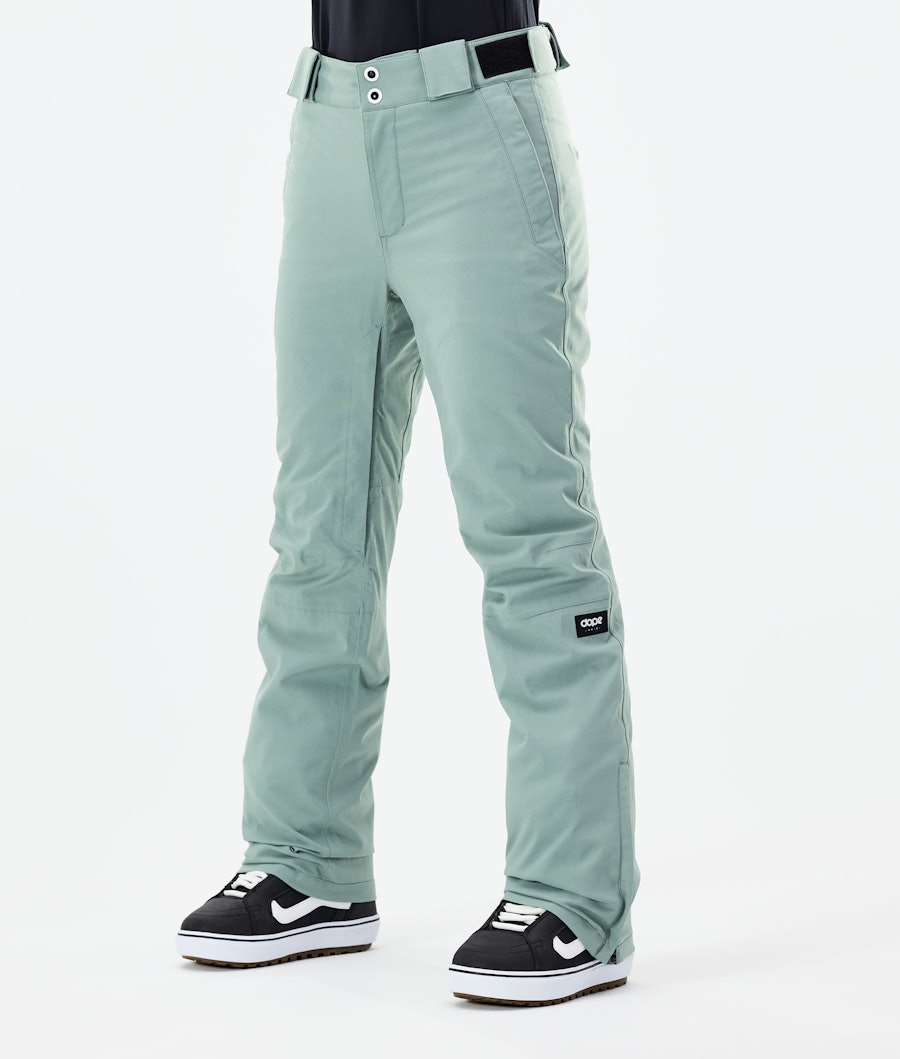 Dope Con W 2021 Women's Snowboard Pants Faded Green