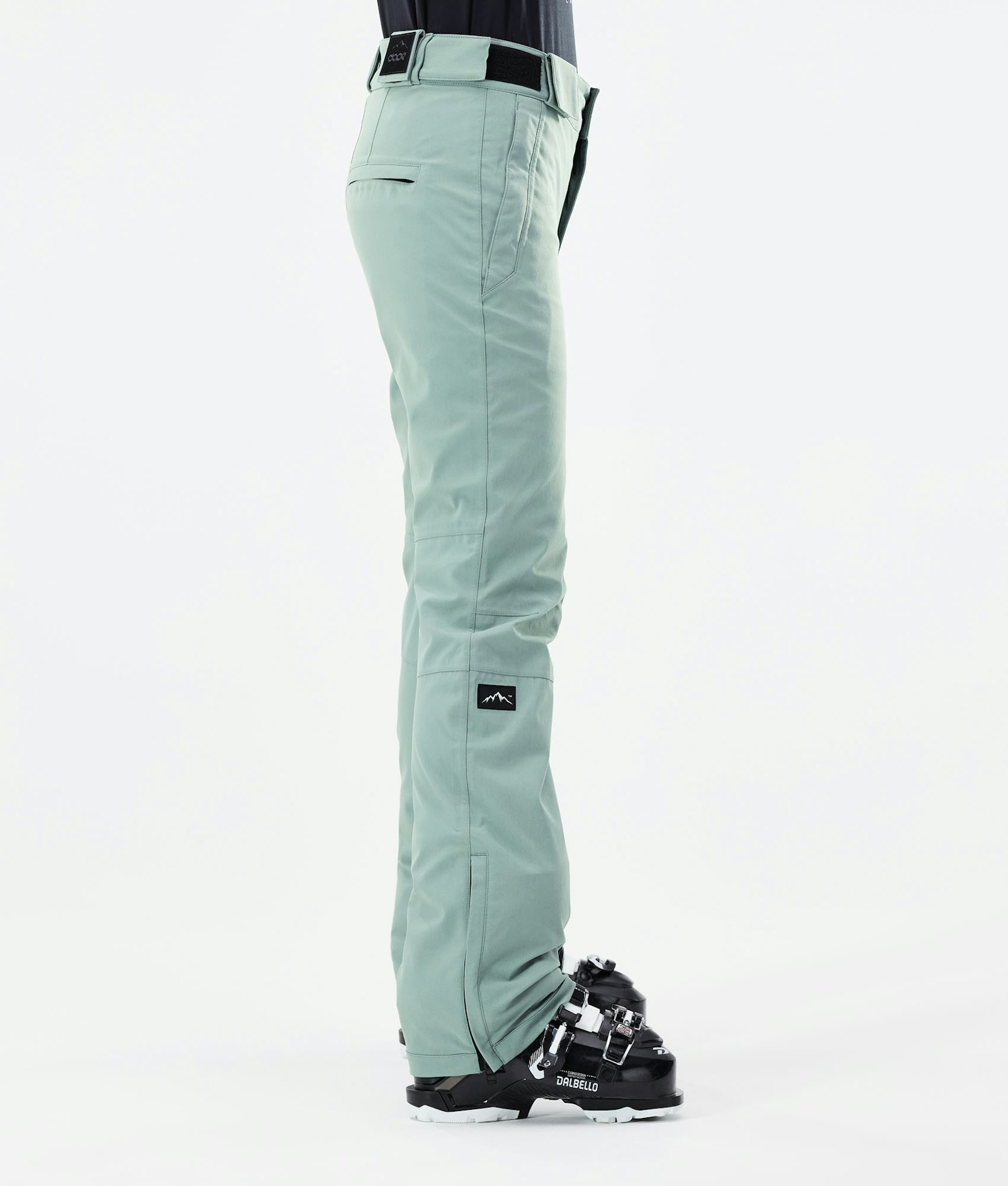 Dope Con W 2021 Pantalon de Ski Femme Faded Green