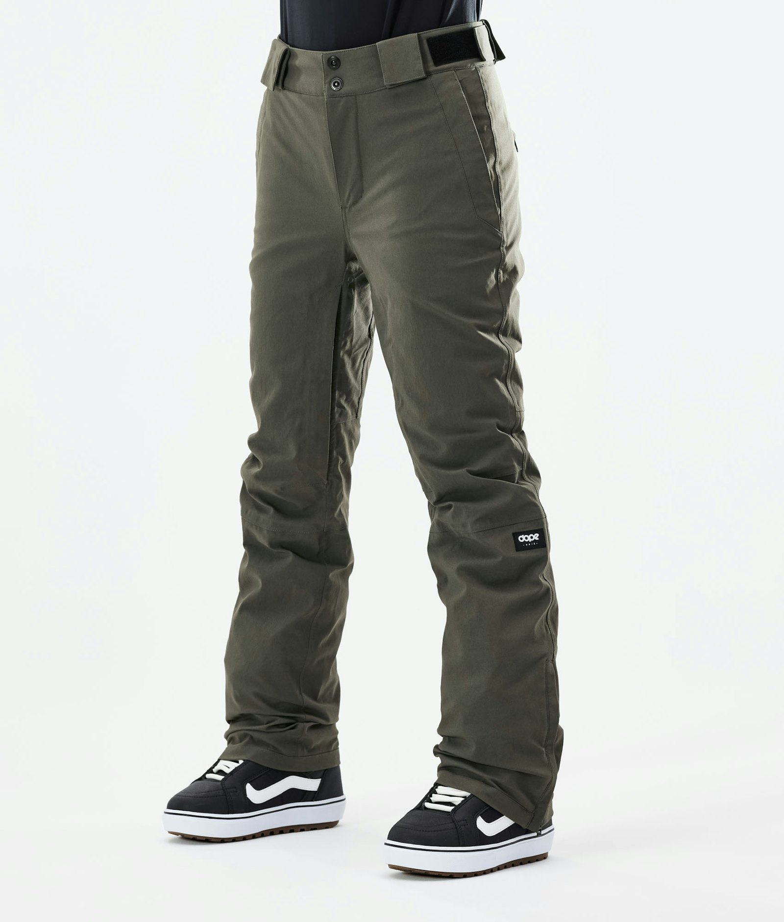Dope Con W 2021 Snowboard Pants Women Olive Green Renewed, Image 1 of 5