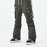 Dope Iconic W 2021 Snowboard Pants Women Olive Green