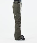 Dope Iconic W 2021 Skibroek Dames Olive Green