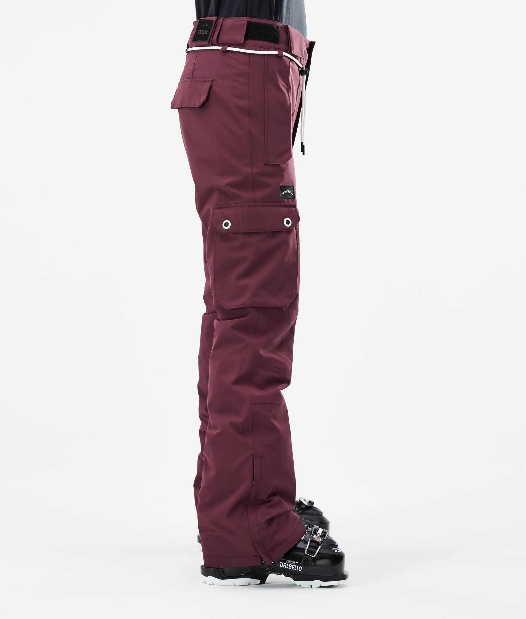 Dope Iconic W 2021 Ski Pants Women Burgundy Ridestore UK