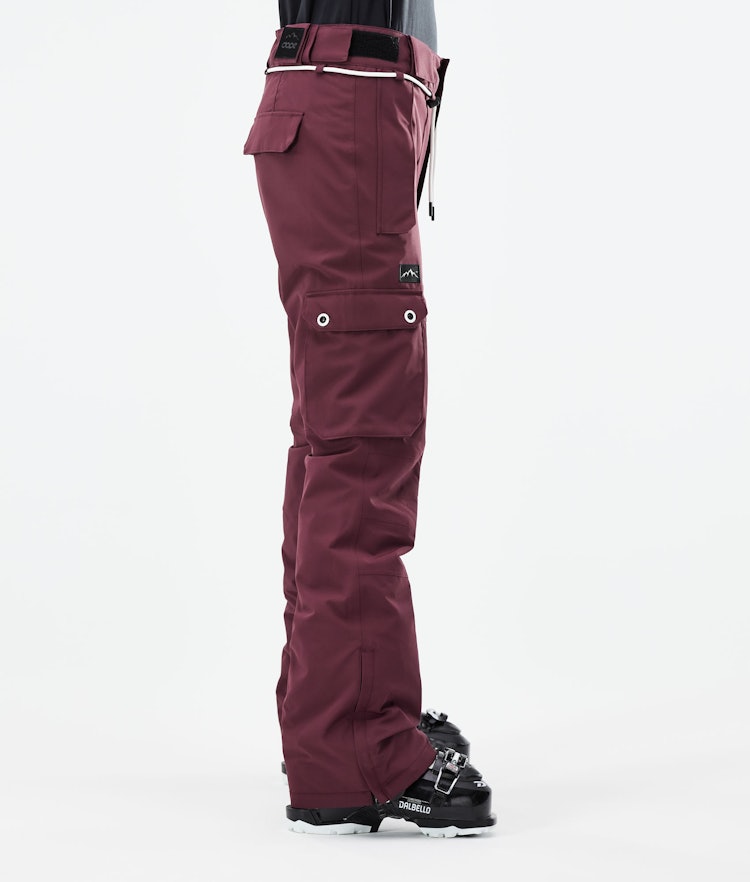 Iconic W 2021 Pantalon de Ski Femme Burgundy, Image 2 sur 6