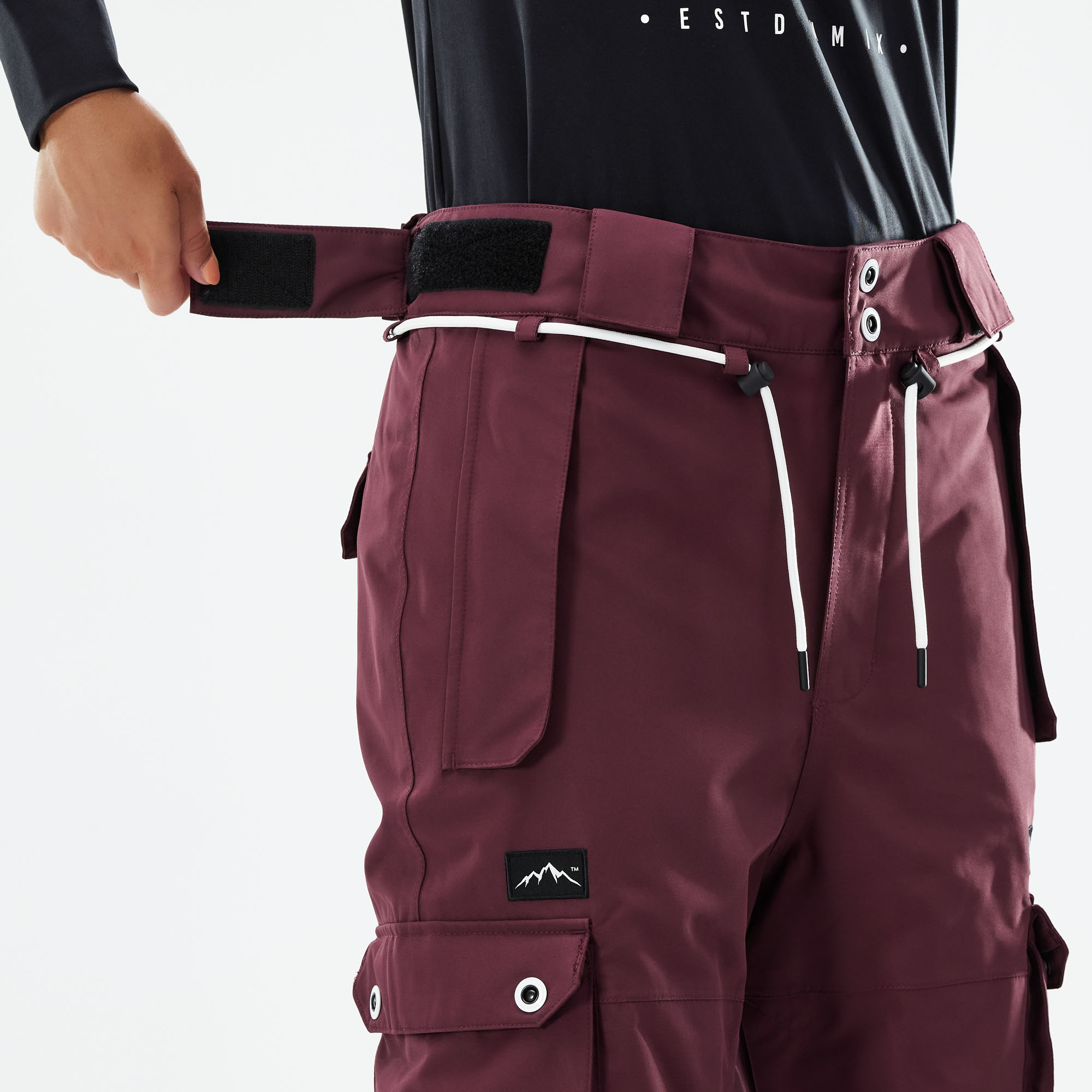 Dope Iconic W Women's Snowboard Pants Burgundy