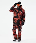 Dope Adept 2021 Snowboard Jacket Men Paint Orange